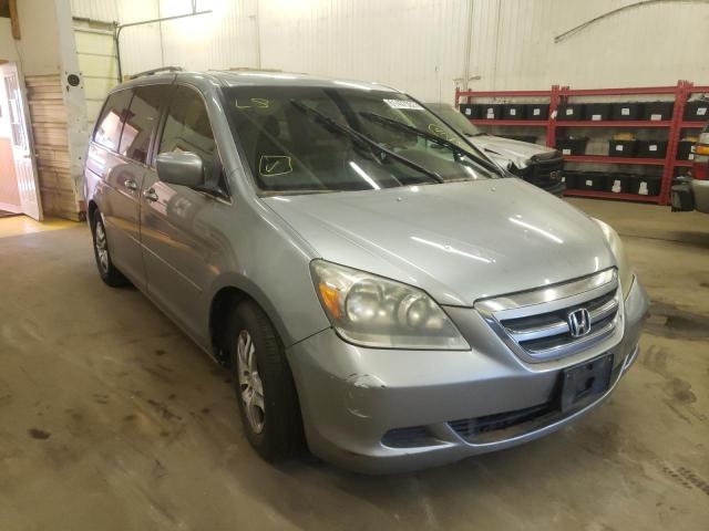 HONDA ODYSSEY EX 2006 with VIN 5FNRL38676B110708 - Photo from auction