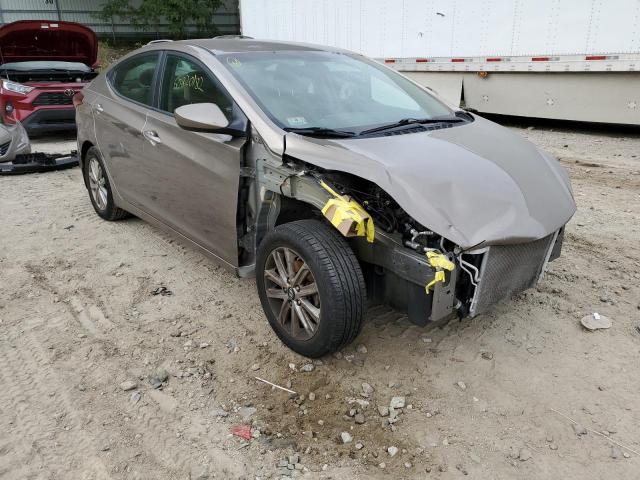 HYUNDAI ELANTRA SE 2016 with VIN 5NPDH4AE7GH721361 - Photo from auction