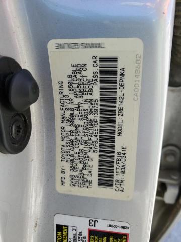 Photo 10 from auction – 2013 TOYOTA COROLLA BA with VIN 5YFBU4EE7DP139725