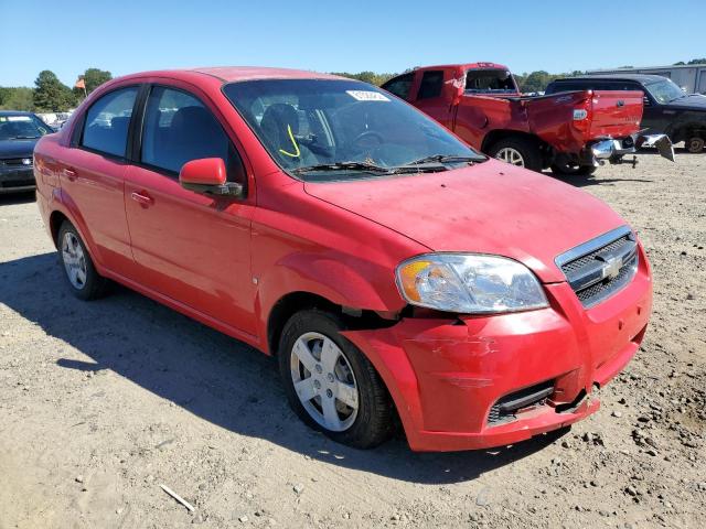 CHEVROLET AVEO LS 2009 with VIN KL1TD56E49B386884 - Photo from auction