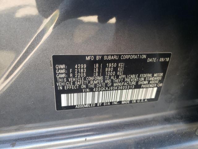 Photo 10 from auction – 2019 SUBARU IMPREZA SP with VIN 4S3GKAJ65K3605313