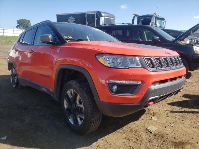 JEEP COMPASS TR 2018 with VIN 3C4NJDDB2JT169110 - Photo from auction