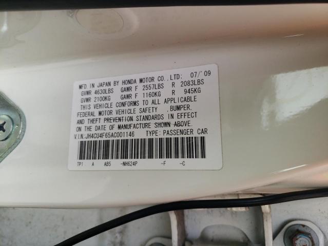 Photo 10 from auction – 2010 ACURA TSX with VIN JH4CU4F65AC001146