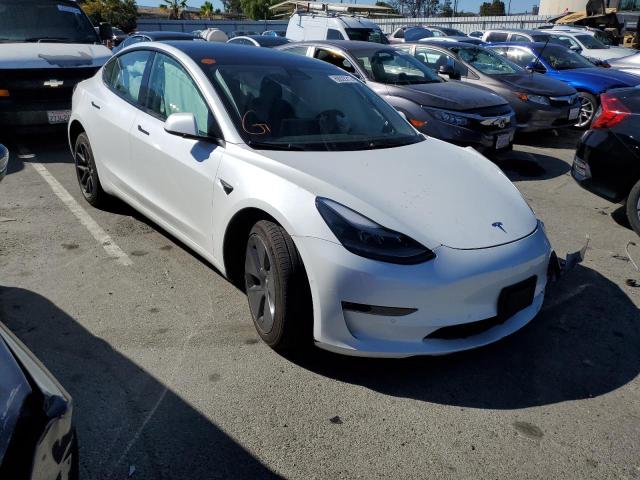 TESLA MODEL 3 2021 with VIN 5YJ3E1EA6MF996806 - Photo from auction