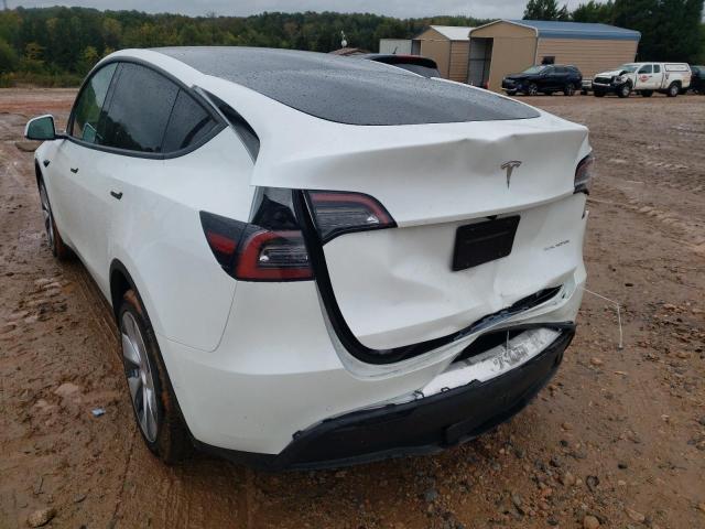 Photo 9 from auction – 2022 TESLA MODEL Y with VIN 7SAYGDEE0NF419228