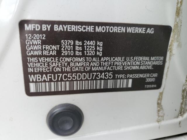 Photo 10 from auction – 2013 BMW 535 XI with VIN WBAFU7C55DDU73435