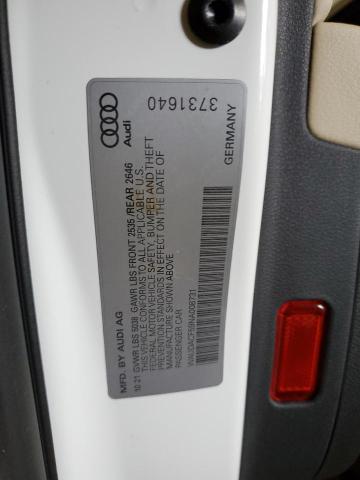 Photo 10 from auction – 2022 AUDI A5 PREMIUM with VIN WAUDACF59NA008731