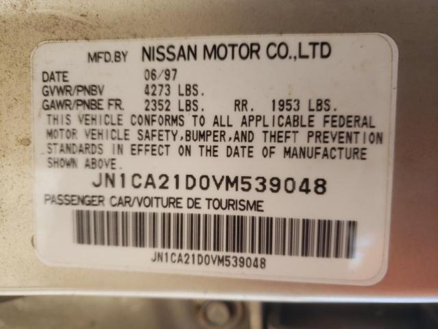 Photo 10 from auction – 1997 NISSAN MAXIMA GLE with VIN JN1CA21D0VM539048