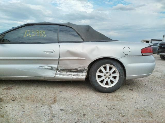 Photo 9 from auction – 2004 CHRYSLER SEBRING GT with VIN 1C3EL75R14N190269