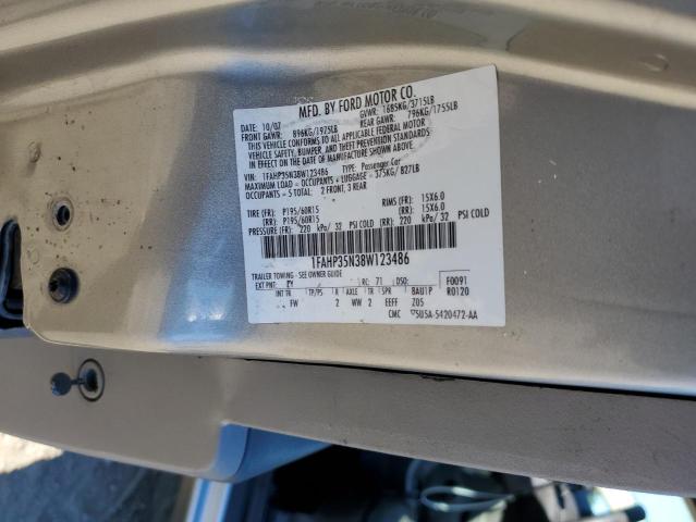 Photo 10 from auction – 2008 FORD FOCUS SE with VIN 1FAHP35N38W123486