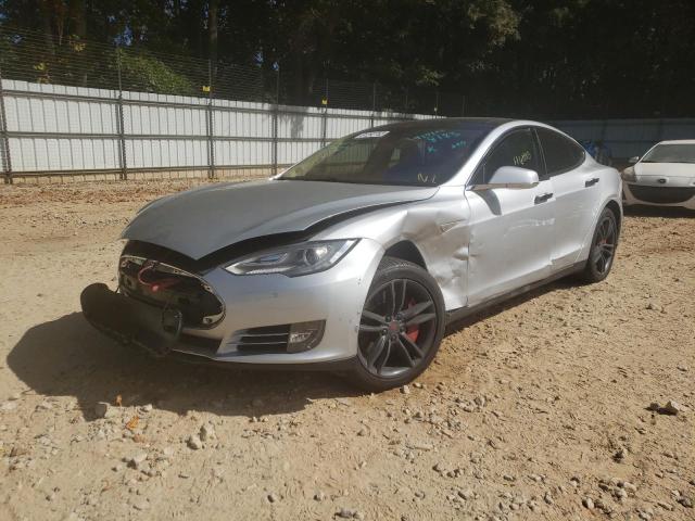 Photo 2 from auction – 2014 TESLA MODEL S with VIN 5YJSA1H15EFP38183