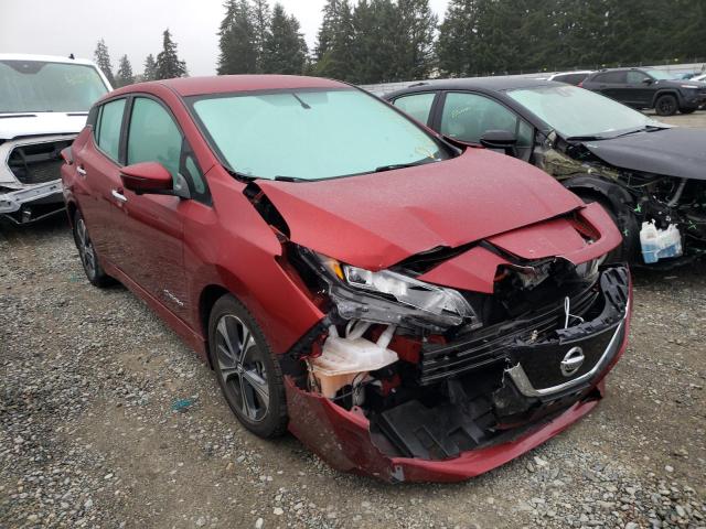 NISSAN LEAF S 2018 with VIN 1N4AZ1CP8JC308726 - Photo from auction