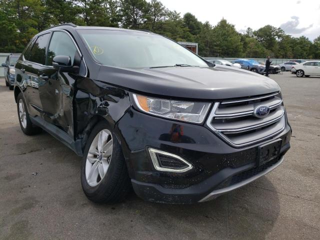 FORD EDGE SEL 2017 with VIN 2FMPK3J84HBC52404 - Photo from auction