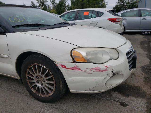 Photo 9 from auction – 2005 CHRYSLER SEBRING TO with VIN 1C3EL55R75N652856