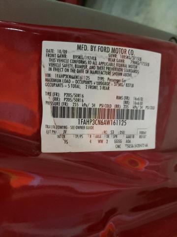 Photo 10 from auction – 2010 FORD FOCUS SE with VIN 1FAHP3CN6AW161125