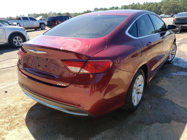 Photo 4 from auction – 2015 CHRYSLER 200 LIMITE with VIN 1C3CCCAB8FN751692