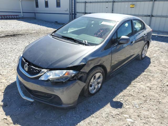 Photo 2 from auction – 2013 HONDA CIVIC LX with VIN 19XFB2F56DE055357