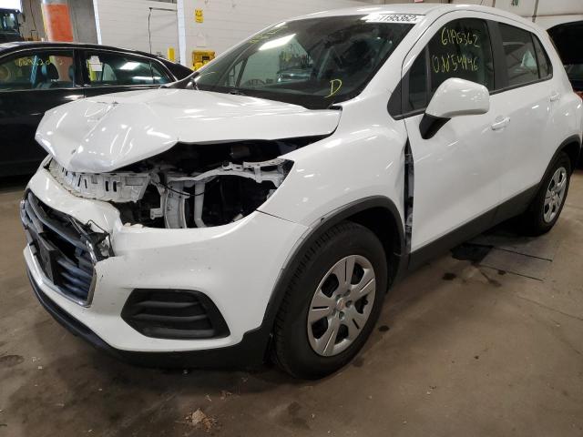 Photo 9 from auction – 2018 CHEVROLET TRAX LS with VIN 3GNCJKSB5JL165378