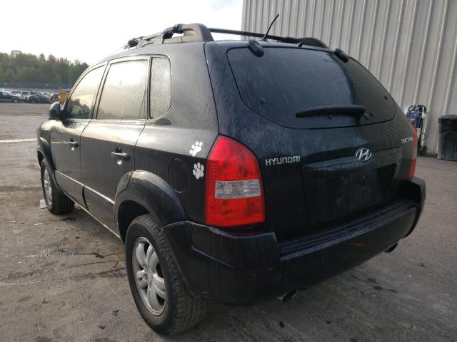 Photo 3 from auction – 2007 HYUNDAI TUCSON SE with VIN KM8JN72D37U644590