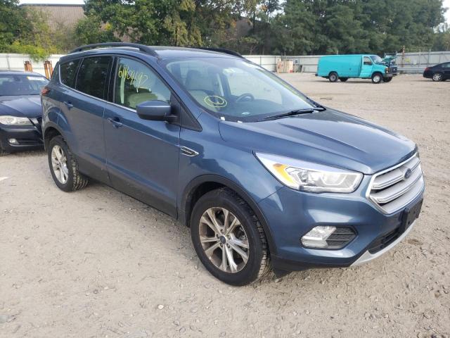 FORD ESCAPE SEL 2018 with VIN 1FMCU9HD7JUC24823 - Photo from auction