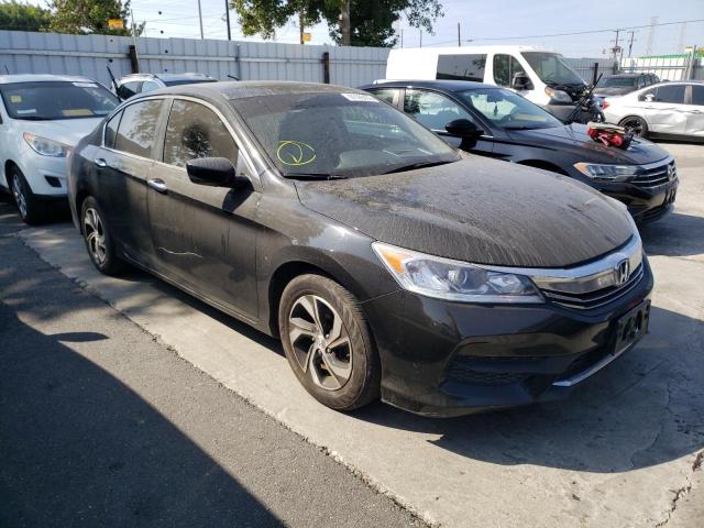 HONDA ACCORD LX 2017 with VIN 1HGCR2F3XHA190834 - Photo from auction