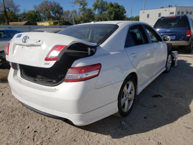 Photo 4 from auction – 2011 TOYOTA CAMRY BASE with VIN 4T1BF3EK8BU656764