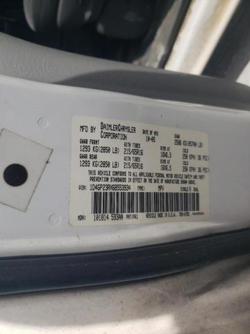 Photo 10 from auction – 2006 DODGE GRAND CARA with VIN 1D4GP23RX6B553934