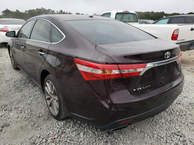 Photo 3 from auction – 2015 TOYOTA AVALON XLE with VIN 4T1BK1EB9FU192518