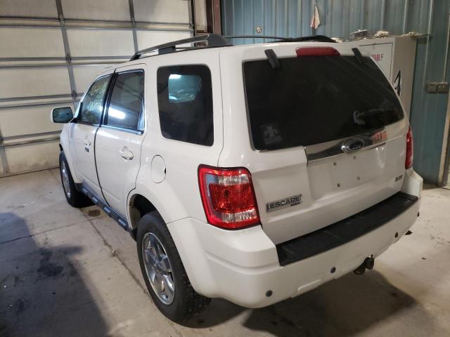 Photo 3 from auction – 2009 FORD ESCAPE LIM with VIN 1FMCU04GX9KD14051