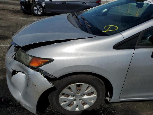 Photo 9 from auction – 2012 HONDA CIVIC LX with VIN 19XFB2F58CE306927
