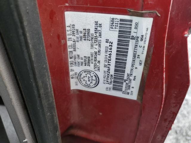 Photo 10 from auction – 1996 FORD F250 with VIN 1FTHX26F3TEA61632