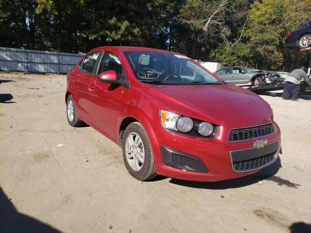 CHEVROLET SONIC LT 2015 with VIN 1G1JC5SH3F4210629 - Photo from auction