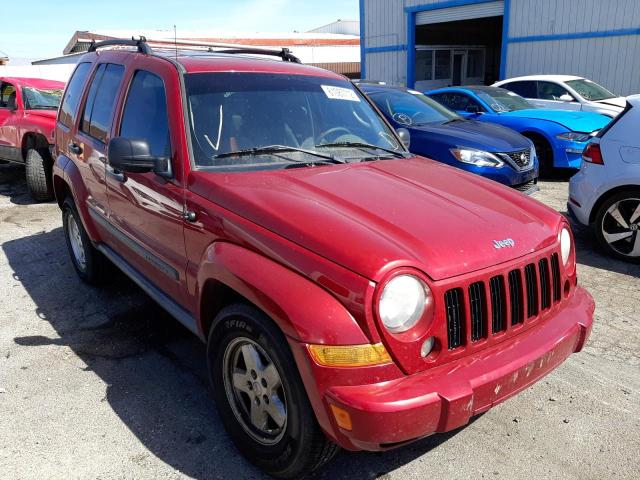 JEEP LIBERTY SP 2007 with VIN 1J4GL48K27W697577 - Photo from auction