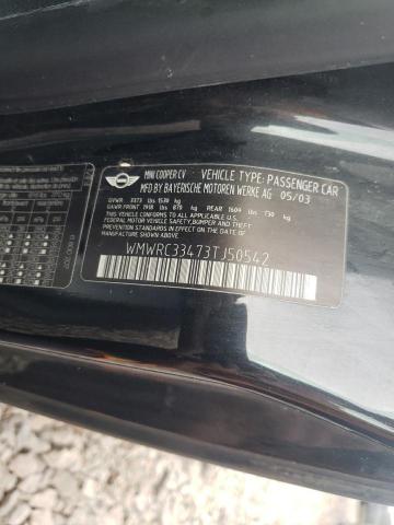 Photo 10 from auction – 2003 MINI COOPER with VIN WMWRC33473TJ50542