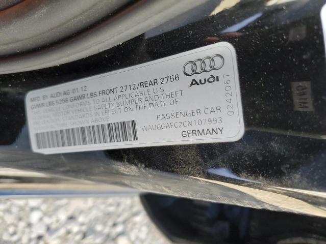 Photo 10 from auction – 2012 AUDI A6 PREMIUM with VIN WAUGGAFC2CN107993