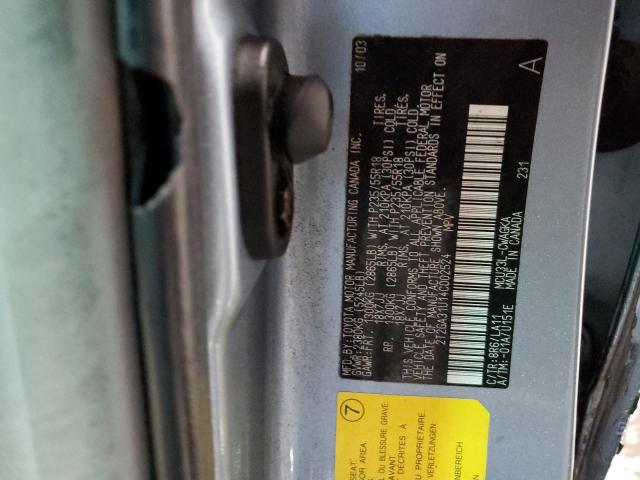 Photo 10 from auction – 2004 LEXUS RX 330 with VIN 2T2GA31U14C002524