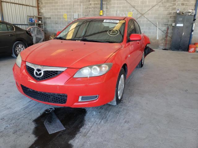 Photo 2 from auction – 2008 MAZDA 3 I with VIN JM1BK12F181810592