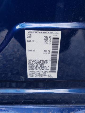 Photo 10 from auction – 2022 NISSAN LEAF SV with VIN 1N4AZ1CV7NC555028