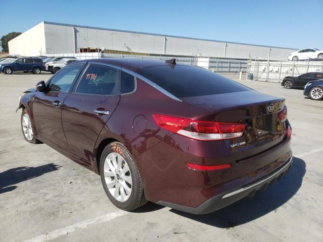 Photo 3 from auction – 2016 KIA OPTIMA LX with VIN 5XXGT4L36GG061302