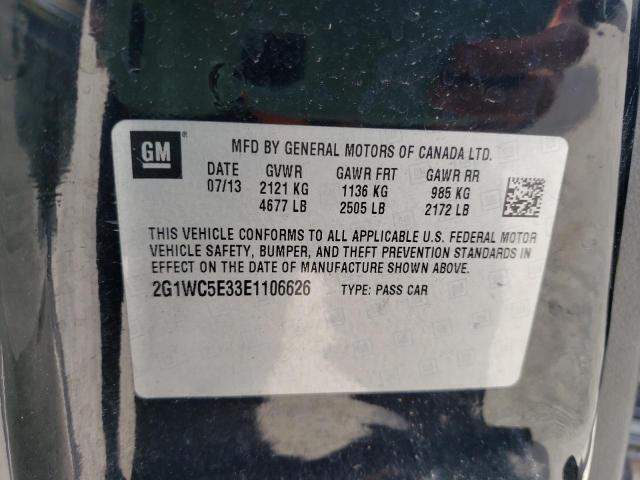 Photo 10 from auction – 2014 CHEVROLET IMPALA LIM with VIN 2G1WC5E33E1106626