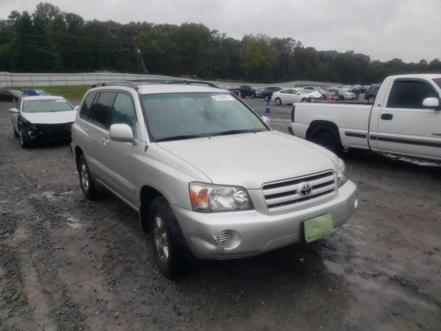 TOYOTA HIGHLANDER 2005 with VIN JTEGP21A750071213 - Photo from auction