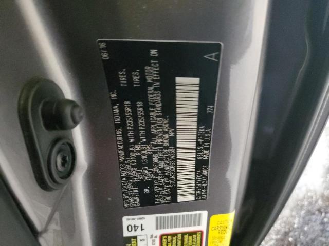 Photo 10 from auction – 2016 TOYOTA SIENNA LE with VIN 5TDJK3DC6GS143594