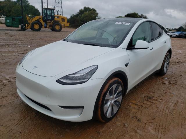 Photo 2 from auction – 2022 TESLA MODEL Y with VIN 7SAYGDEE0NF419228