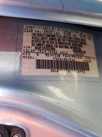 Photo 10 from auction – 2012 NISSAN VERSA S with VIN 3N1BC1CP2CK218990