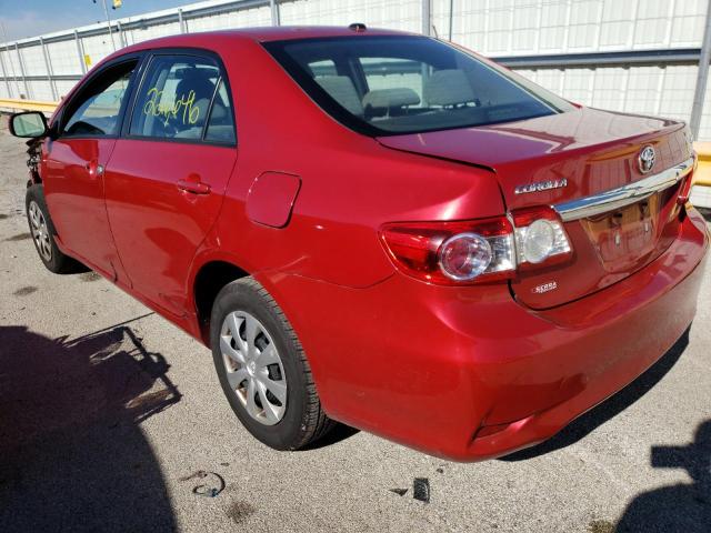 Photo 3 from auction – 2011 TOYOTA COROLLA BA with VIN 2T1BU4EE9BC603501