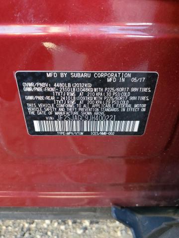 Photo 10 from auction – 2018 SUBARU FORESTER 2 with VIN JF2SJAGC9JH400221