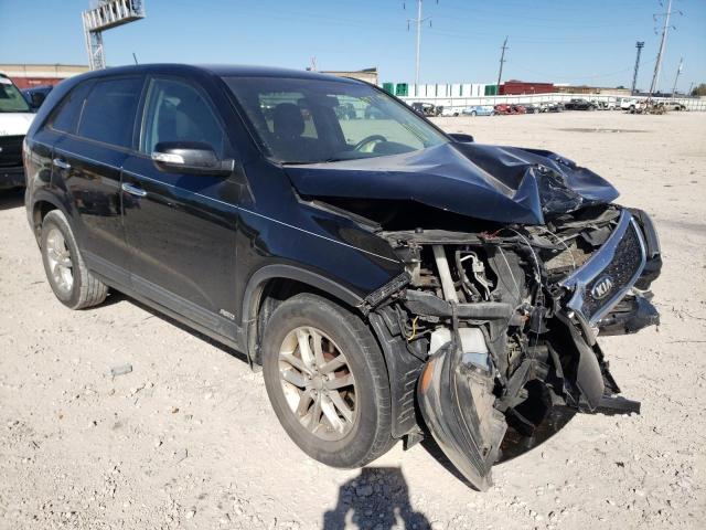 KIA SORENTO LX 2014 with VIN 5XYKTCA64EG429261 - Photo from auction