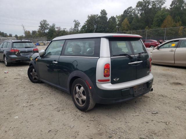 Photo 3 from auction – 2009 MINI COOPER CLU with VIN WMWML33589TN69141