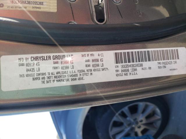 Photo 10 from auction – 2011 DODGE CALIBER HE with VIN 1B3CB5HA3BD205388