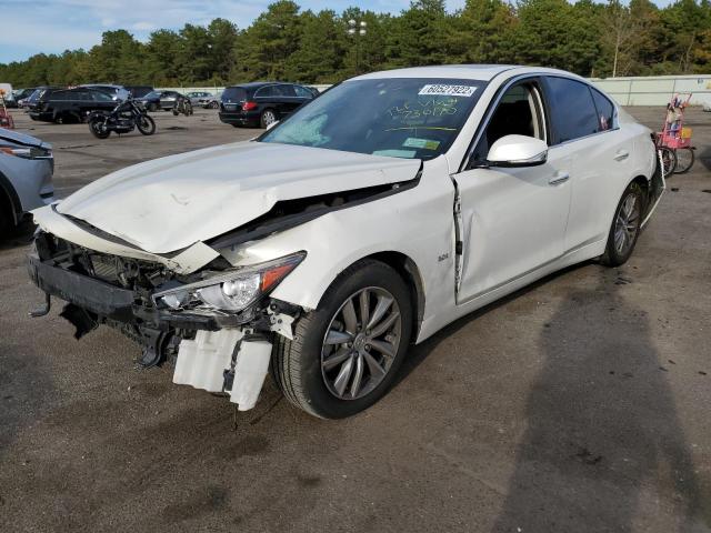 Photo 2 from auction – 2017 INFINITI Q50 PREMIU with VIN JN1EV7AP9HM730170